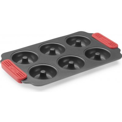 Lékué Forma na donuty 31x18 cm šedá ocel – Zboží Mobilmania