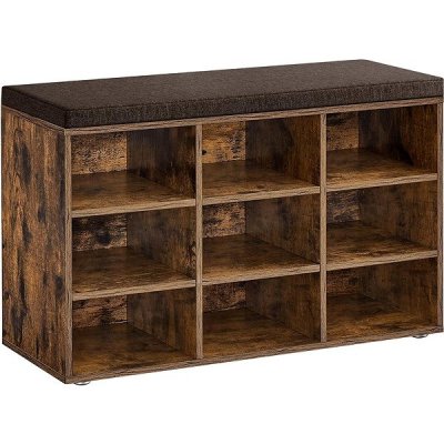 Houseland Vasagle Endersen hnědý/černý – Zboží Dáma