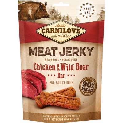 Carnilove Wild Boar & Chicken Bar 100 g – Zbozi.Blesk.cz