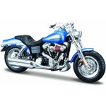 Harley Davidson Maisto 2009 FXDFSE Cvo Fat Bob stříbrná 1:18 – Sleviste.cz