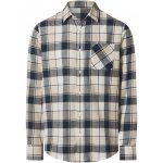 Esmara Men pánská kostkovaná volnočasová flanelová košile tmavě modrá – Zboží Dáma