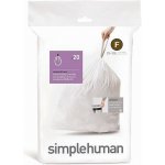 Simplehuman Sáčky 25 L typ F zatahovací 20ks v balení 20µm – Zboží Mobilmania