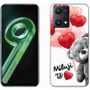 Pouzdro a kryt na mobilní telefon Realme Pouzdro mmCase Gelové Realme 9 5G - miluji Tě