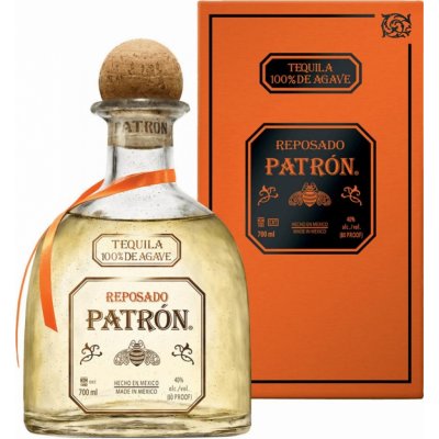 Patrón Reposado Tequila 100% Agave 40% 0,7 l (holá láhev) – Sleviste.cz