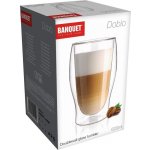 Banquet Sklenice dvoustěnná DOBLO široká 620 ml – Zboží Mobilmania