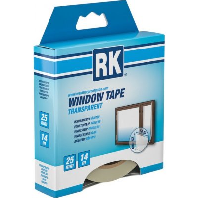 Okenní těsnicí páska RK,transparentní 25 mm x 14 m | Zboží Auto