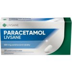 PARACETAMOL LIVSANE 500MG TBL FLM 20 – Hledejceny.cz