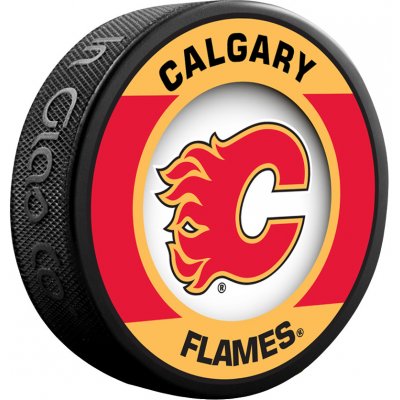 Sherwood Puk Calgary Flames Retro