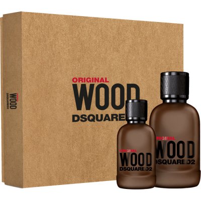 Dsquared2 Original Wood pánská parfémovaná voda 100 ml a pánská parfémovaná voda 30 ml – Zboží Mobilmania