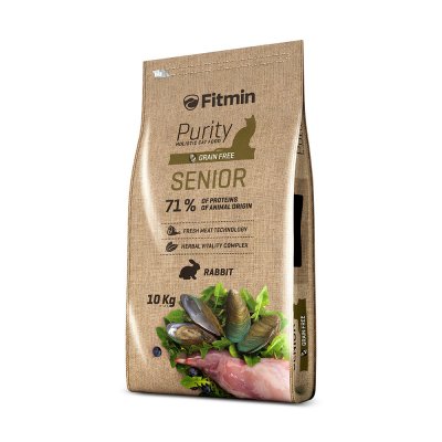 Fitmin Cat PURITY Senior 10 kg – Hledejceny.cz