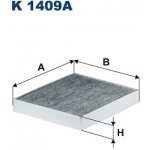 Filtr, vzduch v interiéru FILTRON K 1409A (K1409A) – Hledejceny.cz