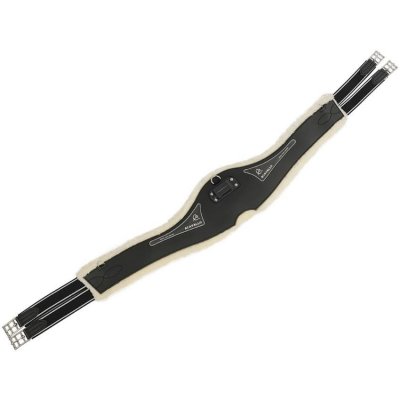 ACAVALLO Podbřišník PVC s beránkem černý – Sleviste.cz