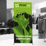 Print.cz Textilní stěna Lightweight s tiskem, rovná, 200x228cm – Zboží Mobilmania