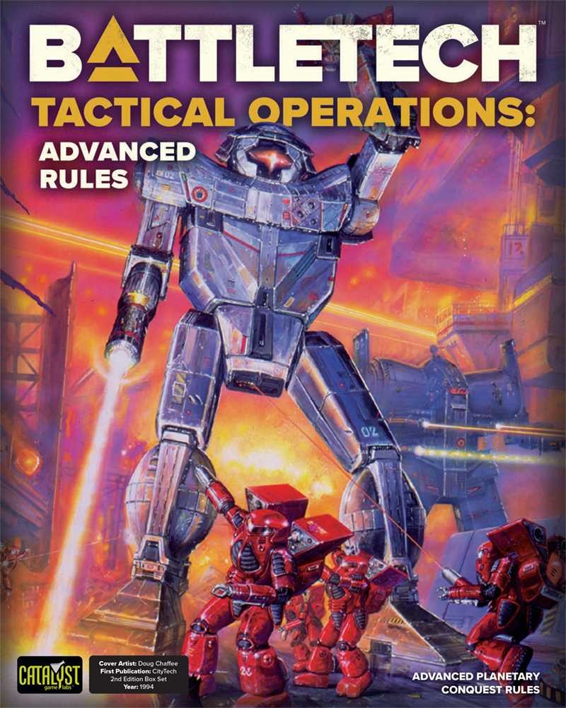 Catalyst Game Labs BattleTech Tactical Operations: Advanced Rules