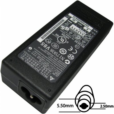 Asus adaptér 65W 19V bez napájecího kabelu 77011021 - originální – Zboží Živě