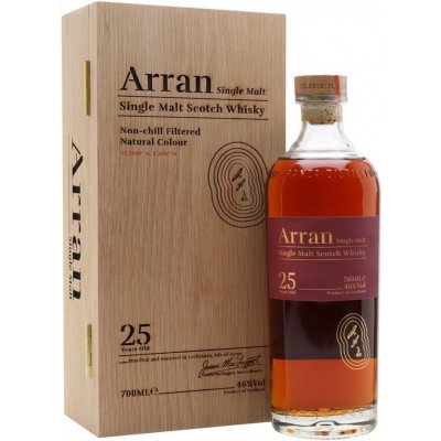 Arran 25y 46% 0,7 l (kazeta)