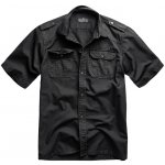 Surplus Basic košile M65 shirt s krátkým rukávem černá – Zboží Mobilmania