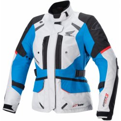 Alpinestars Stella ANDES DRYSTAR HONDA TECH-AIR 5 Compatible 2025 Lady světle šedo-černo-modro-červená