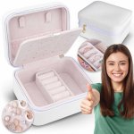 Massido Šperkovnice MS-702 bílá – Zboží Mobilmania