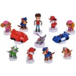 Asmodee Paw Patrol Tlapková Patrola set 12 figurek s razítkem v krabici – Zboží Dáma
