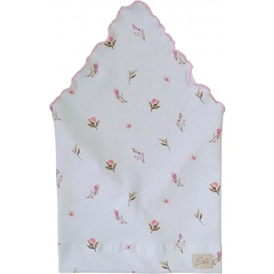 ESITO Dívčí šátek na hlavu Jemný kvítek bílá – Zboží Dáma
