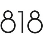 Domovní číslo - samostatné číslice - ART - 3 číslice 15 cm – Zboží Mobilmania