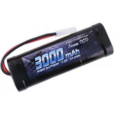 Gens Ace NiMH akumulátor s konektorem Tamiya 7,2V 3000 mAh – Sleviste.cz