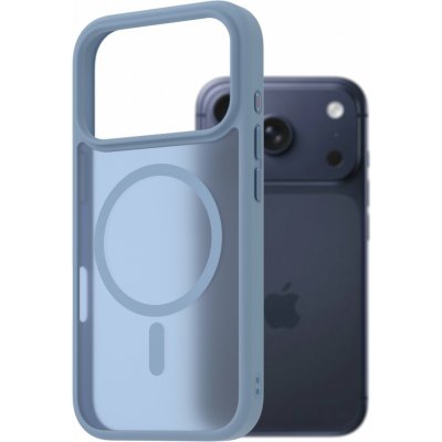 AlzaGuard Matte Case Compatible with MagSafe pro iPhone 17 Pro světle modrý AGD-PCMM478SL – Sleviste.cz