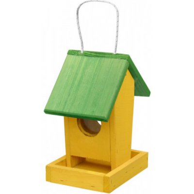 NohelGarden NG 9753fo Krmítko č.1 dřevěné žluto zelené 160x220x230 – Zbozi.Blesk.cz