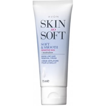 Avon Skin so Soft depilační krém Bikini Line 75 ml