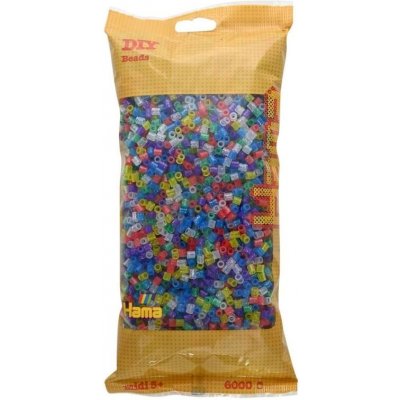 HAMA Korálky s glitrem - mix 6000 ks – Zboží Dáma