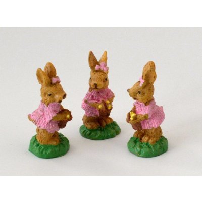 Dekorační mini figurka Velikonoční zajíček 1 – Hledejceny.cz