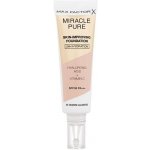 Max Factor Miracle Pure Skin dlouhotrvající make-up SPF30 45 Warm Almond 30 ml – Zboží Mobilmania