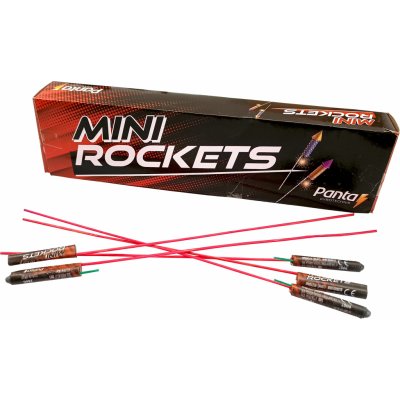 Rakety Mini Rocket 50 ks
