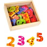 Small Foot Barevné magnetické číslice 40 ks – Hledejceny.cz