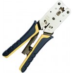W-Star WS2182R - Krimpovací kleště RJ45 s ráčnou přímé, ořezávač izolace – Zboží Dáma