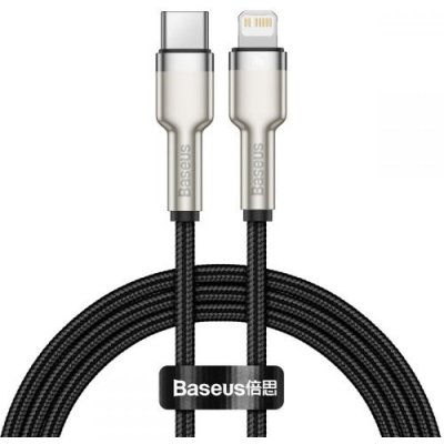 Baseus Cafule Series nabíjecí / datový kabel USB-C na Lightning PD 20W 1m, černá – Zboží Živě