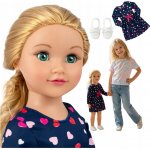 Smily Play Velká chodící panenka 70 cm princezna – Zboží Dáma