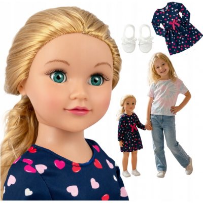 Smily Play Velká chodící panenka 70 cm princezna – Zboží Dáma