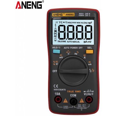 Aneng AN8002 6000 True RMS – Sleviste.cz