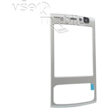 Kryt Nokia N95 přední stříbrný