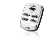 Aten VS-84 VGA splitter / 4-portový (1 PC - 4 monitory) / 250MHz – Zboží Živě