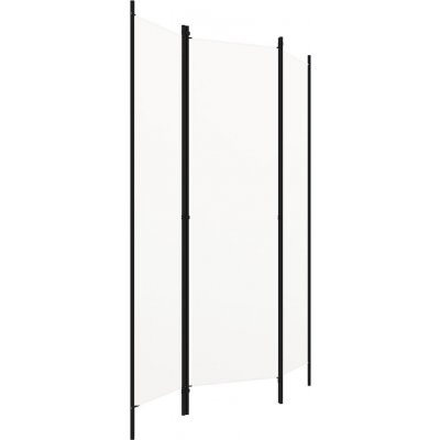 VidaXl 3dílná přepážka do místnosti bílá 150 x 180 cm – Zboží Dáma