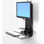 ERGOTRON PATIENT ROOM, VL18 STS WM,BLACK,systém držáků na zeď, monitor (all in one), kláve (61-080-085) – Hledejceny.cz