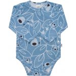 New Baby Kojenecké celorozepínací body BuBu modré – Zboží Mobilmania