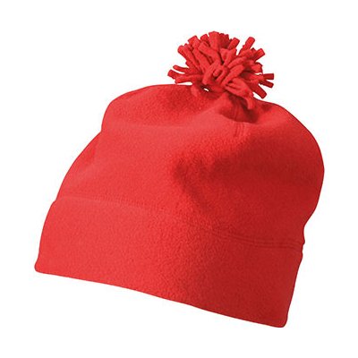 Microfleece CAP WITH POMPON MB7946 červená – Hledejceny.cz