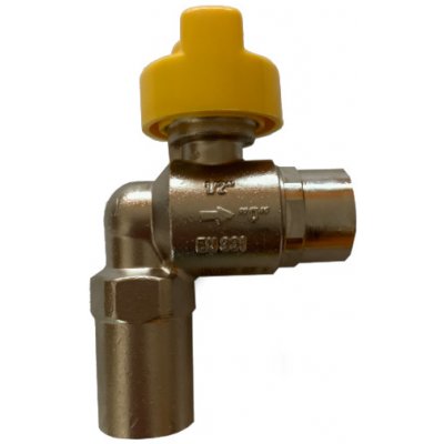 GASTOP VAIT bezpečnostní plynový ventil rohový 1/2" FF G0482