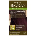 Biokap NutriColor Delicato barva na vlasy 5.50 hnědá světlý mahagon 140 ml – Zboží Mobilmania