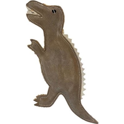 PafDog® dinosaurus Gerry z kůže a juty 30 cm
