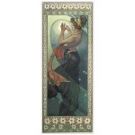 Pohled Alfons Mucha – Pole Star, dlouhý – Zboží Mobilmania